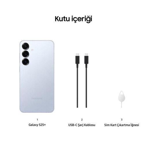 Samsung Galaxy S25 Plus 12/256 Gb Akıllı Telefon Buz Mavisi#Minimum peşinat sadece 6000TL - Görsel 2