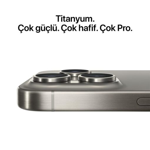 iPhone 15 Pro 128 Gb Akıllı Telefon Beyaz Titanium#Minimum peşinat sadece 6600 TL - Görsel 7