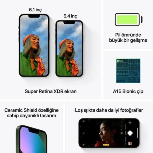 iPhone 13 128 Gb Akıllı Telefon Yıldız Işığı    #Minimum peşinat tutarı sadece 6.000 TL - Görsel 7