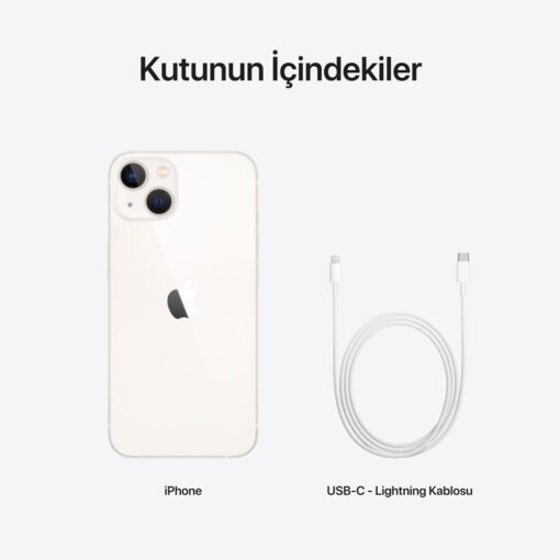 iPhone 13 128 Gb Akıllı Telefon Yıldız Işığı    #Minimum peşinat tutarı sadece 6.000 TL - Görsel 8