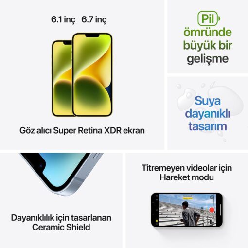iPhone 14 512 Gb Akıllı Telefon Gece Yarısı Siyahı  #Minimum peşinat sadece 7100 TL - Görsel 7