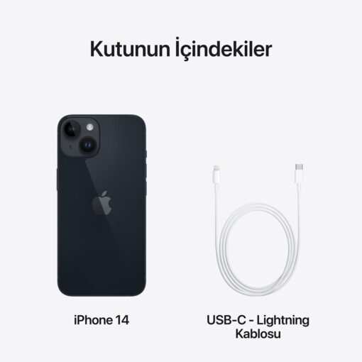 iPhone 14 512 Gb Akıllı Telefon Gece Yarısı Siyahı  #Minimum peşinat sadece 7100 TL - Görsel 8