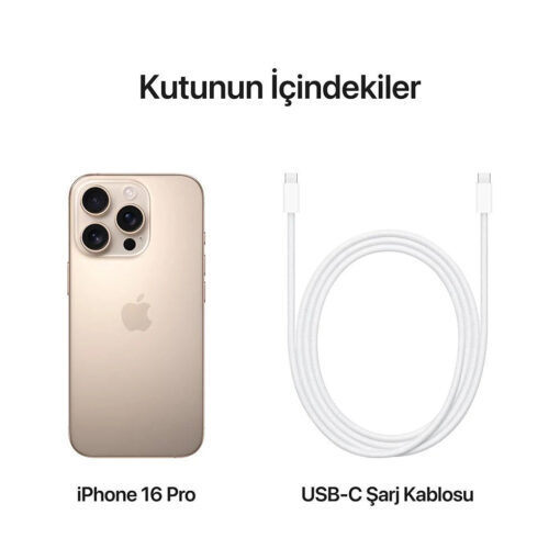 iPhone 16 Pro 128 GB Akıllı Telefon Çöl Titanium#Minimum peşinat sadece 7700 TL - Görsel 9